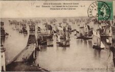 CPA AK Cancale - Le Depart de la Caravane - Sailing Vessels SHIPS (1206979)