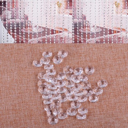 50pcs crystal octagon - 50pcs,