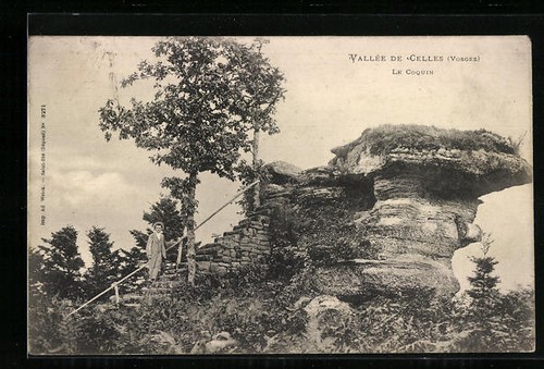 Cpa vallée celles le - celles,,