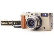 ⏯ Wood Grip [N MINT] Fuji Fujifilm TX-1 Film Camera Body 45mm F4 Lens From JAPAN