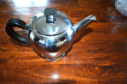 Cafetière chromée marque - cafetière,