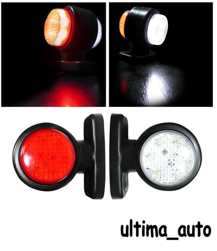 Feux led latéraux de - 2x,