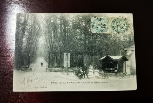 Cpa parc saint cloud - cpa,