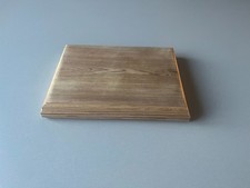 socle en bois brut pour figurine / maquette 19 x 14 cm ép 2,5 cm