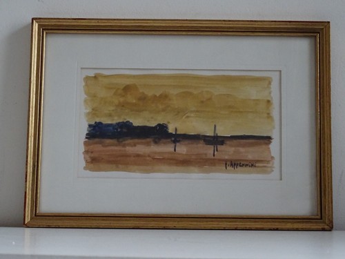 Tableau aquarelle marine - tableau,