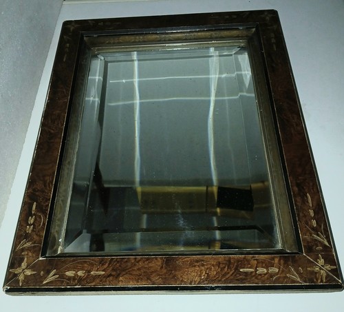 Miroir biseauté ancien