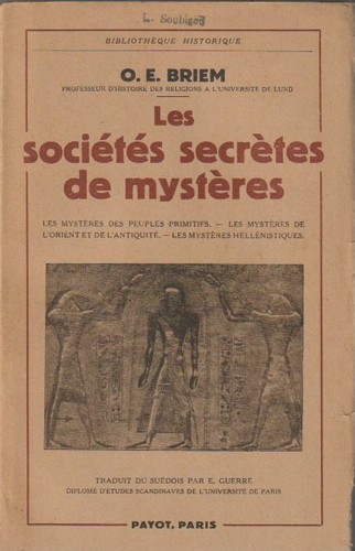Les sociétés secretes - les,