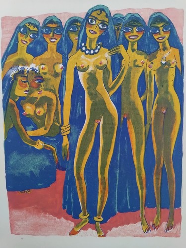 Kees van dongen gravure - kees, les