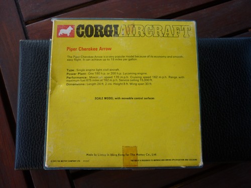 Boîte originale corgi - boîte,