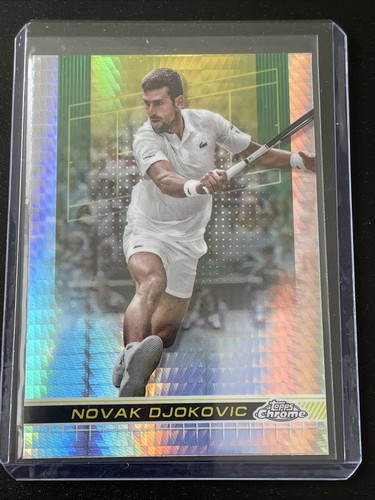 2024 topps chrome tennis - chrome,