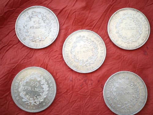 Lot pieces de - pieces,