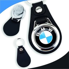 Porte-clés BMW en simili cuir