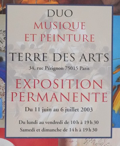 Art poster duo music and - [art,