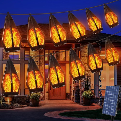 Guirlande solaire extérieur - guirlande,