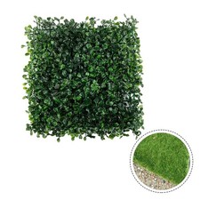 1 x murs de plantes artificielles feuillage haie herbe tapis panneaux de verdure