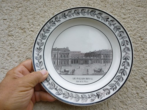 Superbe assiette montereau - assiette,