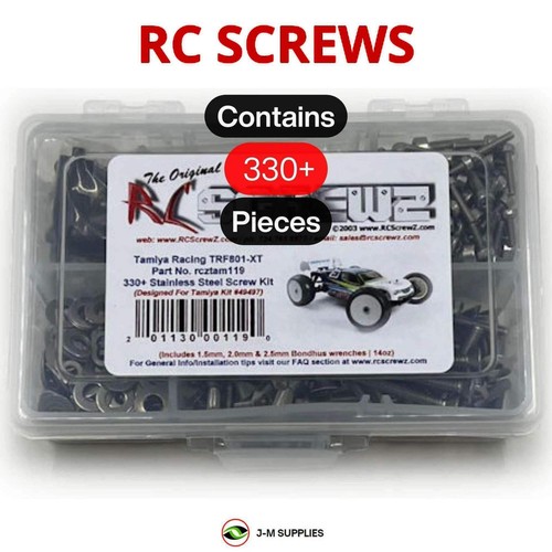 Rcscrewz stainless screw kit - stainless,