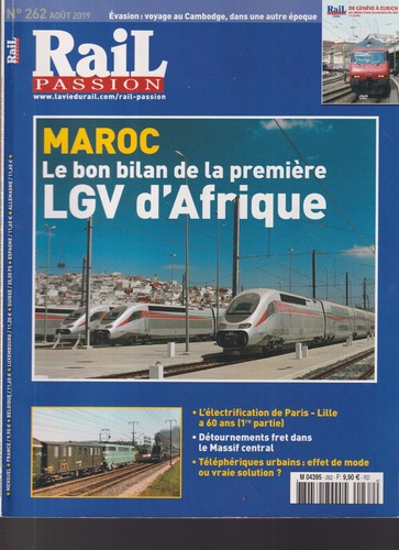 Rail passion 262 maroc - n°262, lgv