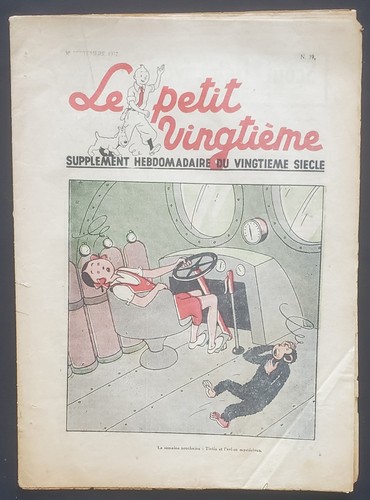 Tintin petit vingtième - tintin,
