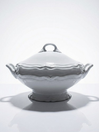 Soupière légumier porcelaine - soupière/légumier,