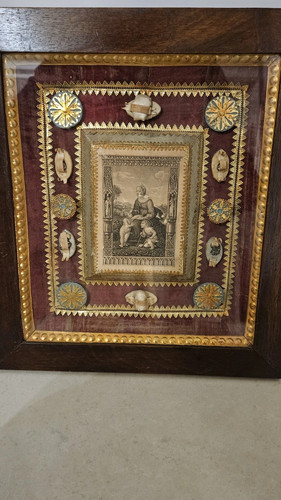 Grand reliquaire paperolles - reliquaire,