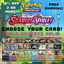 Pokemon Scarlet & Violet Base Set - Choose Your Card! - Reverse Holo/Holo NM