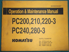 Komatsu PC200-3 PC210-3