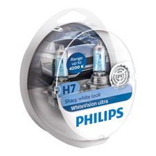 Kit 2 Lampes Philips H7 White