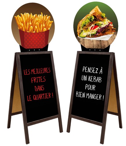 Grand stop trottoir frites - stop-trottoir,