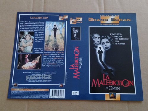 Jaquette vhs la malediction - vhs,