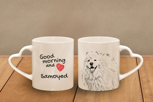 Samoyède tasse avec - -,