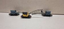Marklin Lot De 3 Wagons Grue