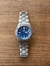 Tutima M2 Seven Seas 6151-12 Blue Dial on Titanium Bracelet