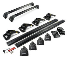 for Renault Trafic 3 III 2014 + VAN ROOF LUGGAGE ROOF RACK ALUMINUM BLACK