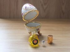 Ceramic Porcelain Empty Egg Perfume Miniature