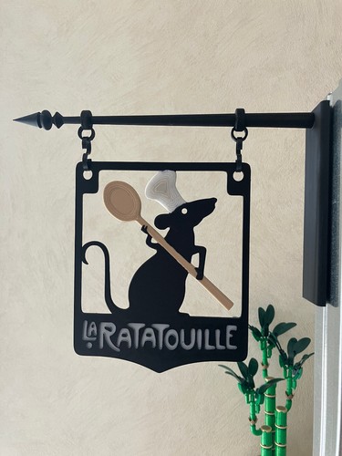 Enseigne ratatouille disney - ratatouille,