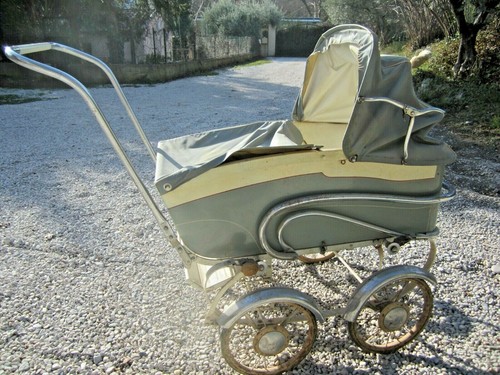 Landau bébé 1940 complet - ,