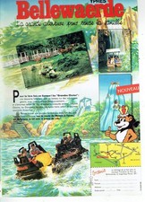 Advertising 0925 1989 Bellewarde Amusement Park Large Falls