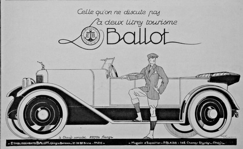 Publicité presse 1923 - de,