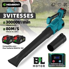  Souffleur à Feuilles Violente Souffleurs de Feuilles sans Fil 3 Vitesses