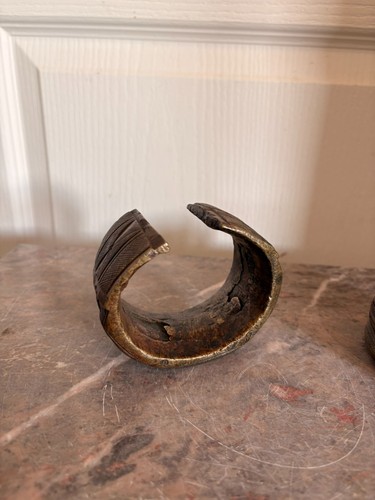 Ancien bracelet esclave bronze - ancien,
