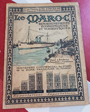 1919 le maroc renseignements economiques et touristiques transatlantique