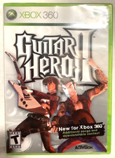 NEW Guitar Hero II 2 Microsoft Xbox 360 Video Game Music Rhythm Concert