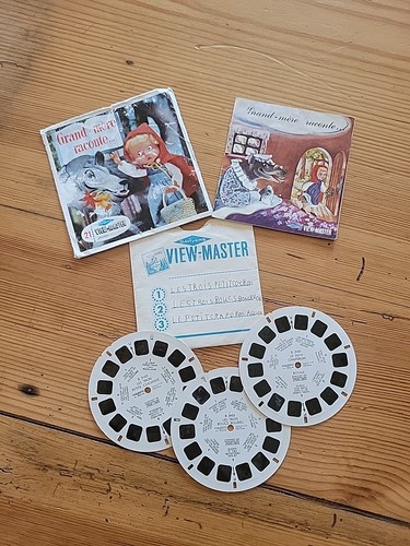 Disques view master - 3, petits