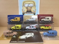 Lot de 8 miniatures Citroën