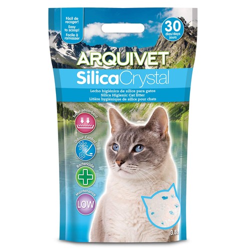 Silica crystal silice - silica, l