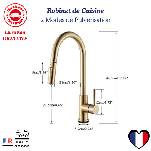 Robinet cuisine touch - robinet, de