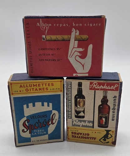Lot boîtes allumettes - lot, 3