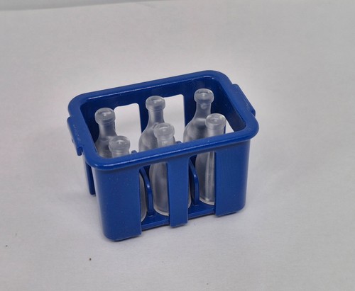 Casier bouteilles bleu - bouteilles,