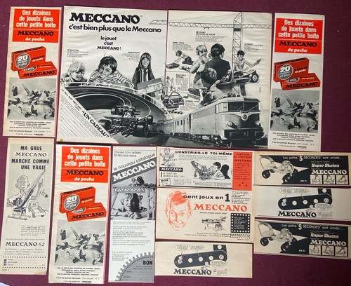 Meccano jouet publicités